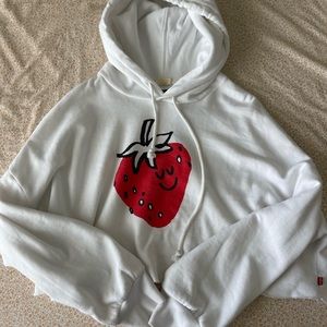 Levi’s Cropped Hoodie size M